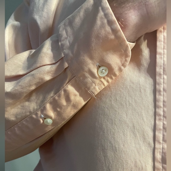 Orange Ralph Lauren Classic Fit Button Down - Picture 3 of 3
